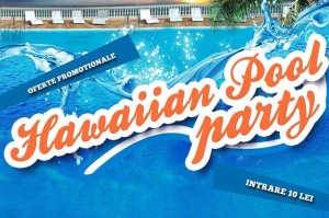 hawaiian pool party