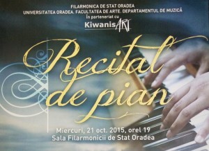 21 octombrie - Recital de pian, egyetem (1)